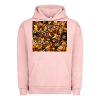 Pigment Salmon melanin butterfly Urban Hoodie - Zillion Design Studio