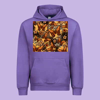 Melanin Butterfly Urban Hoodie Designed By Zillion Design Studio