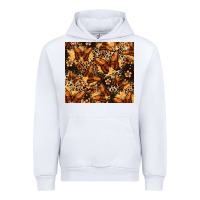 White melanin butterfly Urban Hoodie - Zillion Design Studio