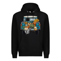 Black pumpkin truck Premium Hoodie - RanaPortraitStore