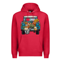 Cardinal pumpkin truck Premium Hoodie - RanaPortraitStore