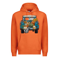 Carrot pumpkin truck Premium Hoodie - RanaPortraitStore