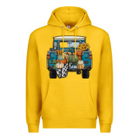 Lemon pumpkin truck Premium Hoodie - RanaPortraitStore