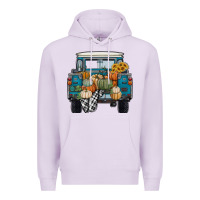 Lilac pumpkin truck Premium Hoodie - RanaPortraitStore