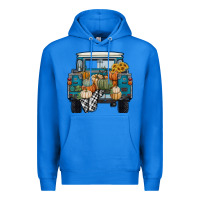 True Royal pumpkin truck Premium Hoodie - RanaPortraitStore