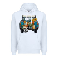 White pumpkin truck Premium Hoodie - RanaPortraitStore