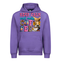 Tulip keep calm and make coffee Urban Hoodie - Zillion Design Studio