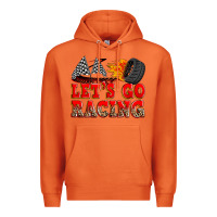 Carrot let's go racing Premium Hoodie - Zillion Design Studio