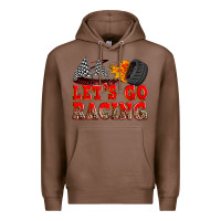 Chestnut let's go racing Premium Hoodie - Zillion Design Studio