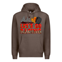 Coffee let's go racing Premium Hoodie - Zillion Design Studio