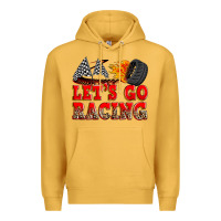 Mustard let's go racing Premium Hoodie - Zillion Design Studio