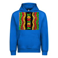 Cobalt juneteenth periodt Urban Hoodie - Zillion Design Studio