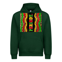 Forest Green juneteenth periodt Urban Hoodie - Zillion Design Studio