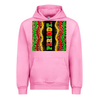 Fuchsia Pink juneteenth periodt Urban Hoodie - Zillion Design Studio