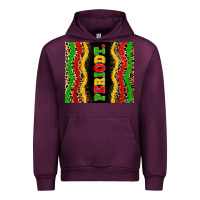 Mauve Wine juneteenth periodt Urban Hoodie - Zillion Design Studio