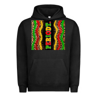 Pigment Black juneteenth periodt Urban Hoodie - Zillion Design Studio