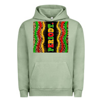 Pigment Oil Green juneteenth periodt Urban Hoodie - Zillion Design Studio
