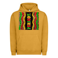 Pigment Peanut Butter juneteenth periodt Urban Hoodie - Zillion Design Studio