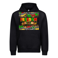 Black juneteenth freedom 1865 Urban Hoodie - Zillion Design Studio