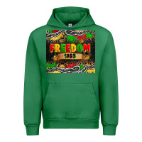 Emerald juneteenth freedom 1865 Urban Hoodie - Zillion Design Studio