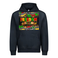 Navy juneteenth freedom 1865 Urban Hoodie - Zillion Design Studio