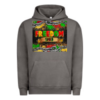 Pigment Tornado juneteenth freedom 1865 Urban Hoodie - Zillion Design Studio