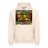 Sandshell juneteenth freedom 1865 Urban Hoodie - Zillion Design Studio