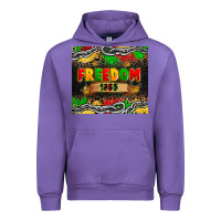 Tulip juneteenth freedom 1865 Urban Hoodie - Zillion Design Studio