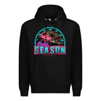 Black racing season motorcycle Premium Hoodie - AdoDesignShop