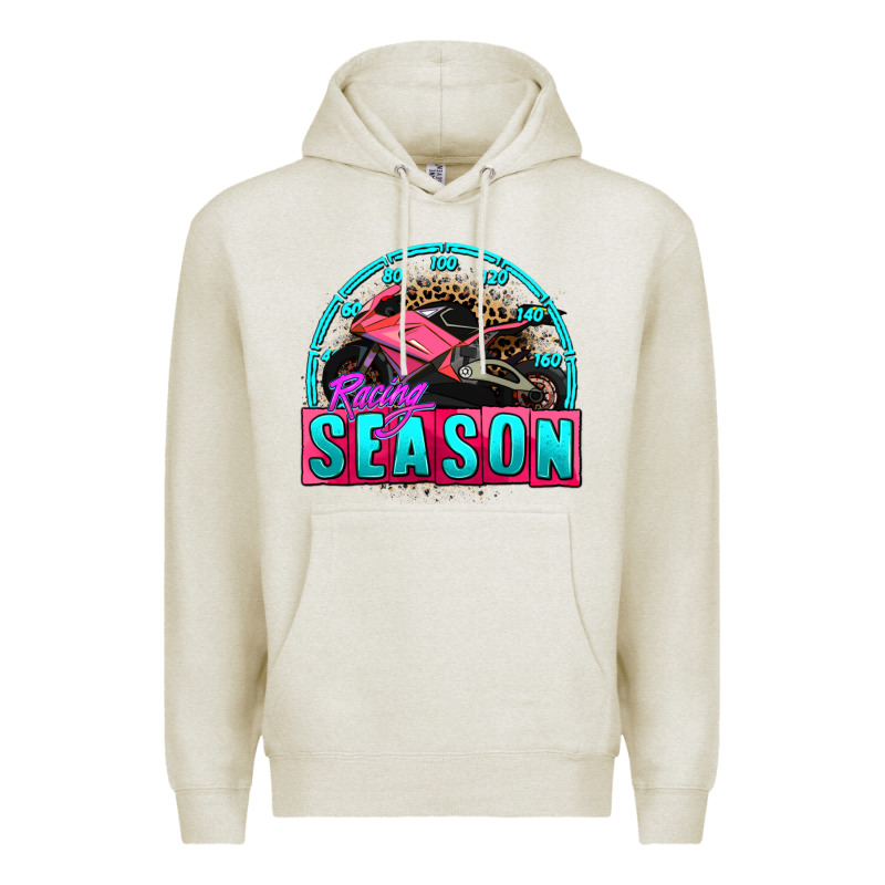 Racing Season Motorcycle Premium Hoodie by AdoDesignShop | Teevron
