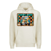 Oatmeal Heather pumpkin season truck Premium Hoodie - RanaPortraitStore