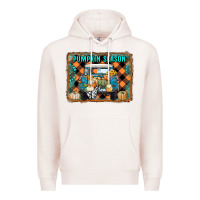 Pale Pink pumpkin season truck Premium Hoodie - RanaPortraitStore