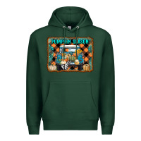 Sports Green pumpkin season truck Premium Hoodie - RanaPortraitStore