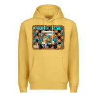 Antique Gold pumpkin season truck Premium Hoodie - RanaPortraitStore