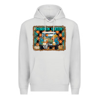 Dove Grey pumpkin season truck Premium Hoodie - RanaPortraitStore
