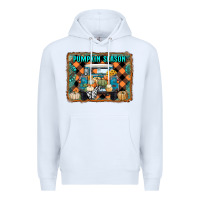 White pumpkin season truck Premium Hoodie - RanaPortraitStore