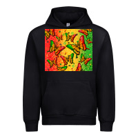 Black juneteenth butterfly Urban Hoodie - Zillion Design Studio