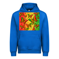 Cobalt juneteenth butterfly Urban Hoodie - Zillion Design Studio