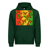 Forest Green juneteenth butterfly Urban Hoodie - Zillion Design Studio