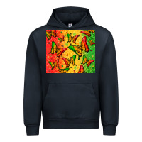 Navy juneteenth butterfly Urban Hoodie - Zillion Design Studio