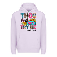 Lilac thou shalt not try me mood 24 7 Premium Hoodie - Zillion Design Studio