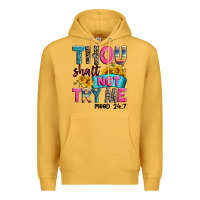 Mustard thou shalt not try me mood 24 7 Premium Hoodie - Zillion Design Studio