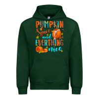 Forest Green pumpkin spice and everthing nice Urban Hoodie - Zillion Design Studio