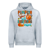 Heather Grey pumpkin spice and everthing nice Urban Hoodie - Zillion Design Studio