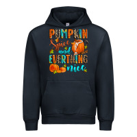 Navy pumpkin spice and everthing nice Urban Hoodie - Zillion Design Studio