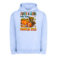 Pigment Grape Ice just a girl who loves pumpkin spice Urban Hoodie - Zillion Design Studio