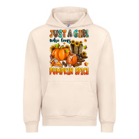 Sandshell just a girl who loves pumpkin spice Urban Hoodie - Zillion Design Studio