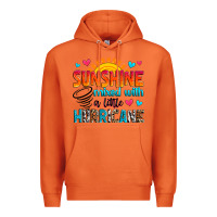 Carrot sunshine mixed with a little hurricane Premium Hoodie - Zillion Design Studio