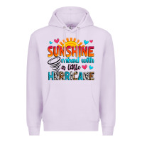 Lilac sunshine mixed with a little hurricane Premium Hoodie - Zillion Design Studio