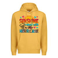 Mustard sunshine mixed with a little hurricane Premium Hoodie - Zillion Design Studio